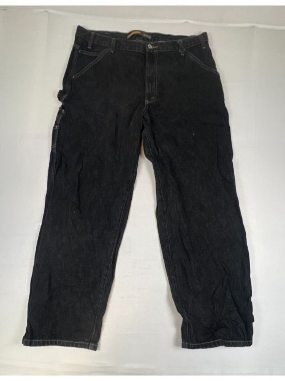 VTG Levi's SilverTab Carpenter Jeans Men Size 38x32 Black Loose Fit Denim Pants